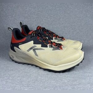 Keen Zionic NXT Mens Hiking Shoes Size 12 Waterproof Sneakers Tan Orange Black